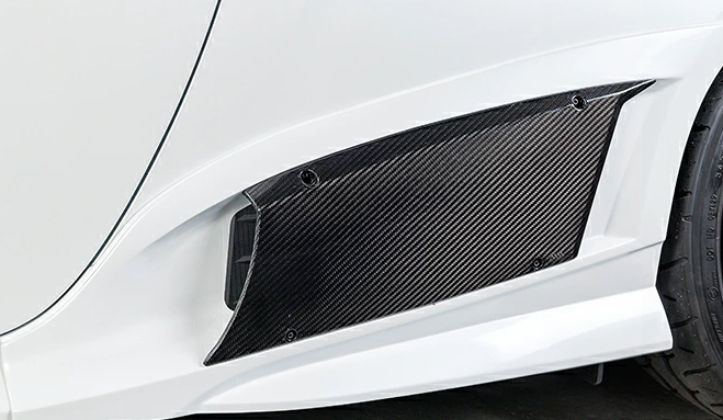 Toyota GR Yaris MK2 Dry Carbon Fibre Rear Side Panel Cover