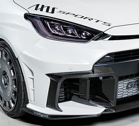 Toyota GR Yaris MK2 Dry Carbon Fibre Front Bumper Duct Covers (SET OF 2)