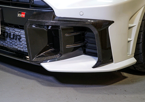 Toyota GR Yaris MK2 Dry Carbon Fibre Front Bumper Duct Covers (SET OF 2)