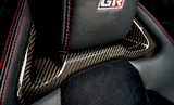 Toyota GR Yaris MK2 Dry Carbon Fibre Headrest Garnish Cover (SET OF 2)