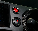 Toyota GR Yaris MK2 Dry Carbon Fibre Switch Ring Cover (SET OF 2)