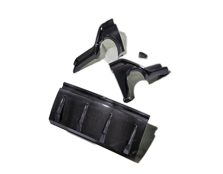 Toyota GR Yaris MK2 Dry Carbon Fibre Rear Bumper Cover