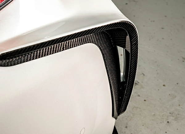 Toyota GR Yaris MK2 Dry Carbon Fibre Rear Bumper Side Cover