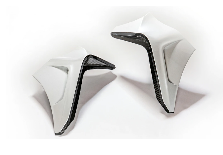 Toyota GR Yaris MK2 Dry Carbon Fibre Rear Bumper Side Cover