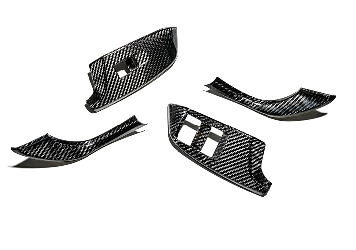 Toyota GR Yaris MK2 Dry Carbon Fibre Switch Panel Cover (SET OF 2)
