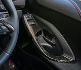 Toyota GR Yaris MK2 Dry Carbon Fibre Switch Panel Cover (SET OF 2)