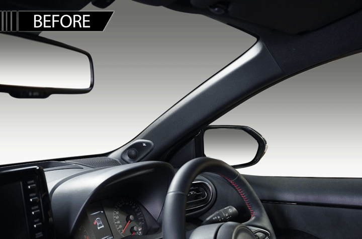 Toyota GR Yaris Ultra MK1 Ultra Suede A Pillar Cover