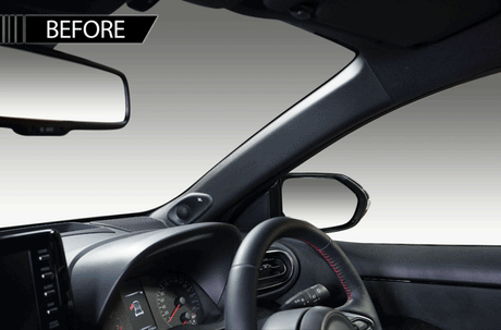 Toyota GR Yaris Ultra MK1 Ultra Suede A Pillar Cover