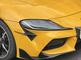 Toyota Supra A90 GT Style Dry Carbon Front Bumper Trims