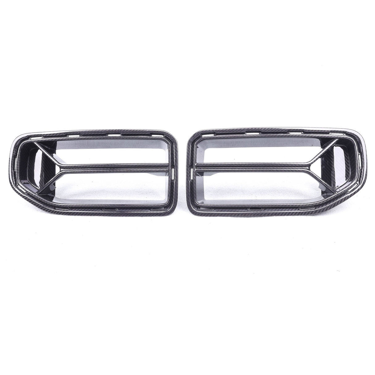 BMW G87 CSL STYLE DRY CARBON FIBRE FRONT GRILLE (2 PCS)