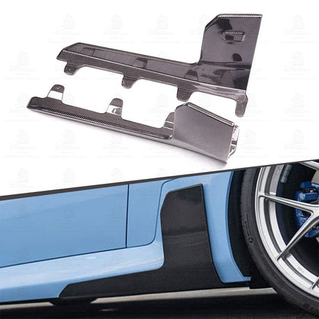 BMW M2 G87 MP STYLE SIDE SKIRTS DRY CARBON FIBRE 2022+