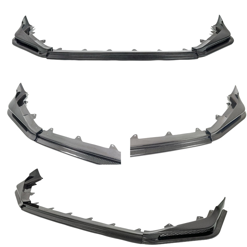 SN-Style Carbon Fibre Front Splitter for Honda Civic Type R FL5 (2022–2025)
