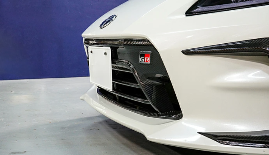 Dry Carbon Fibre Front Grille Cover - Toyota GR86