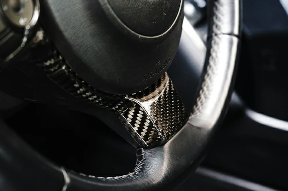 Dry Carbon Fibre 3 Piece Steering Cover – Toyota GR86 / Subaru BRZ