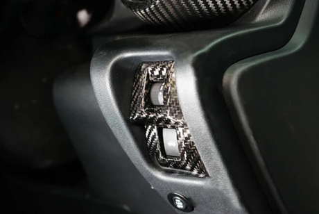 Dry Carbon Fibre Front Switch Panel Cover – Toyota GR86 / Subaru BRZ