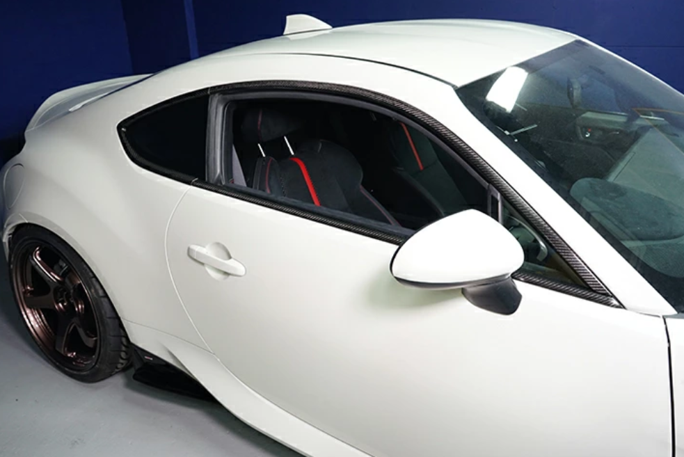 Dry Carbon Fibre Door Moulding Covers – Toyota GR86 / Subaru BRZ
