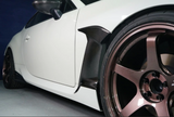 Dry Carbon Fibre Front Side Fender Garnish – Toyota GR86 / Subaru BRZ