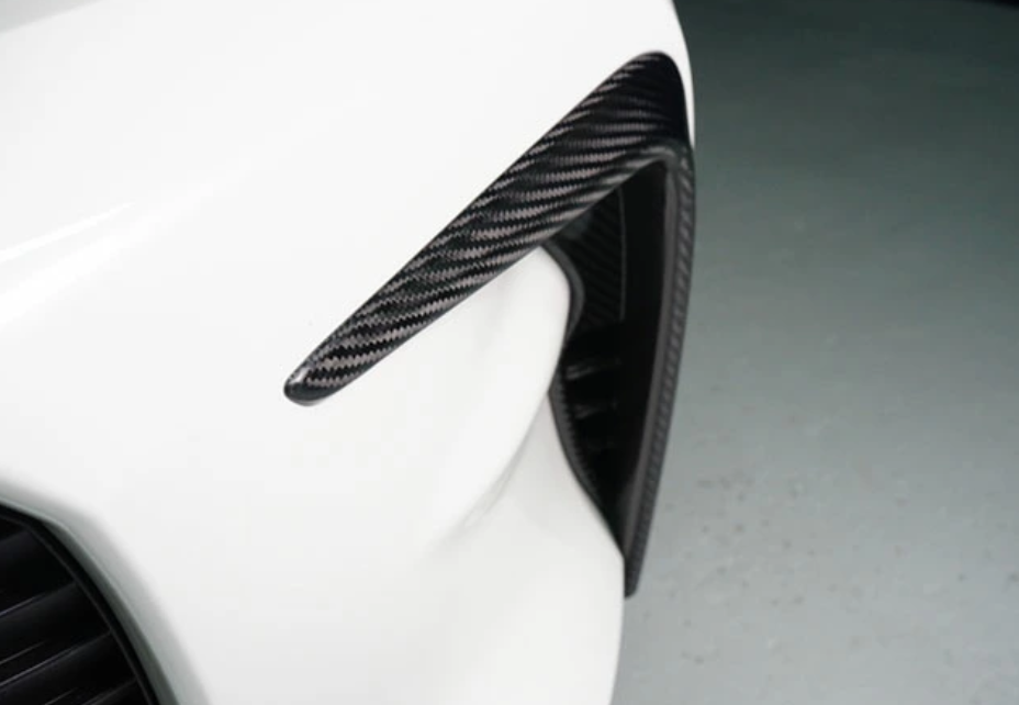 Dry Carbon Fibre Front Side Duct Cover – Toyota GR86