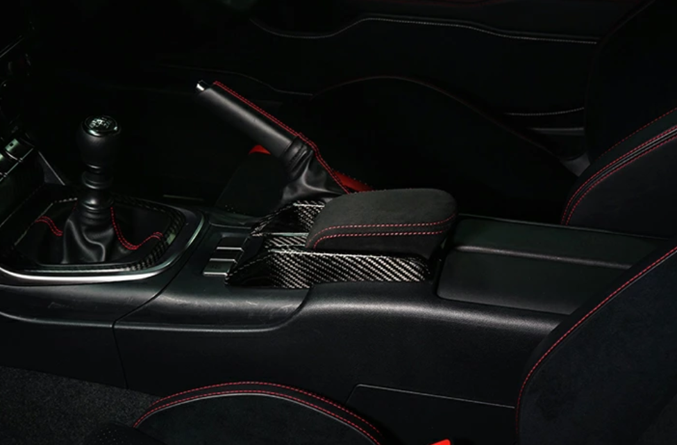 Dry Carbon Fibre Centre Arm Rest Cover – Toyota GR86 / Subaru BRZ