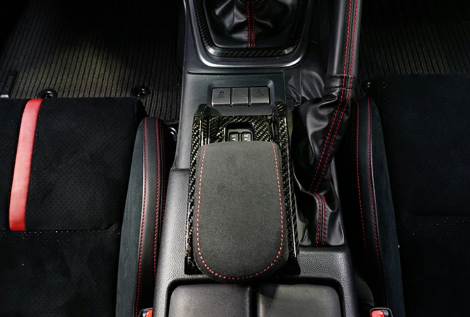 Dry Carbon Fibre Centre Arm Rest Cover – Toyota GR86 / Subaru BRZ