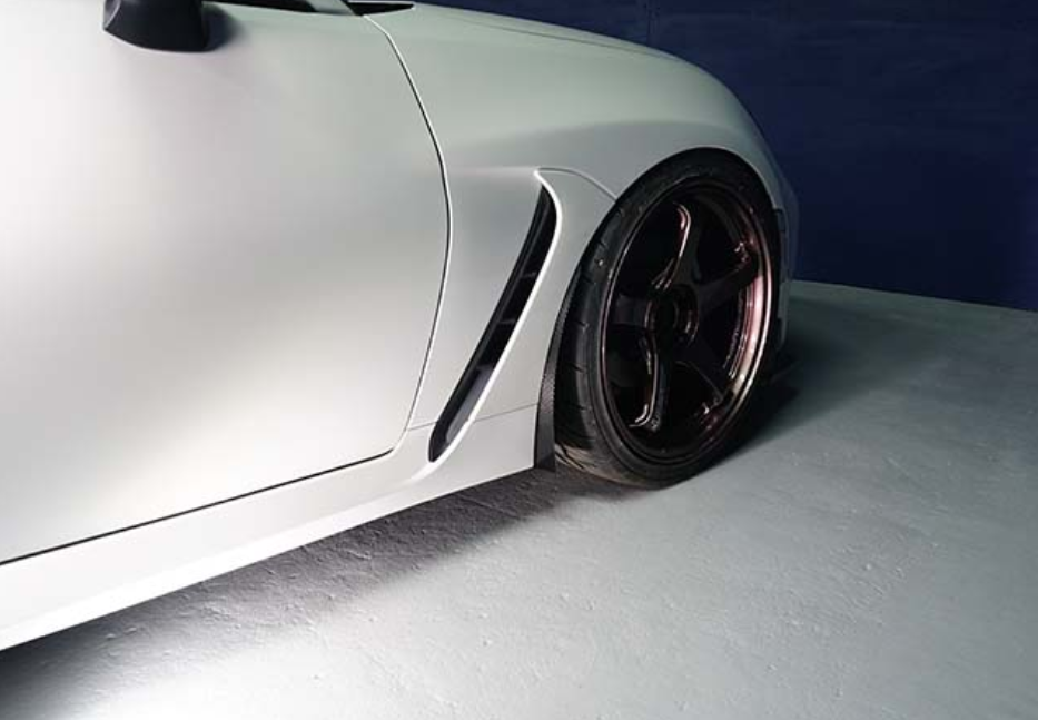 Dry Carbon Fibre Front Mudguard Covers (Pair) - Toyota GR86 / Subaru BRZ