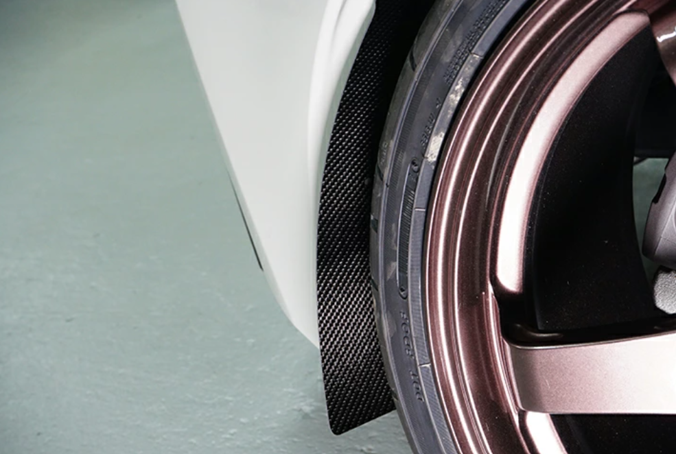 Dry Carbon Fibre Rear Mudguard Covers (Pair) - Toyota GR86 / Subaru BRZ
