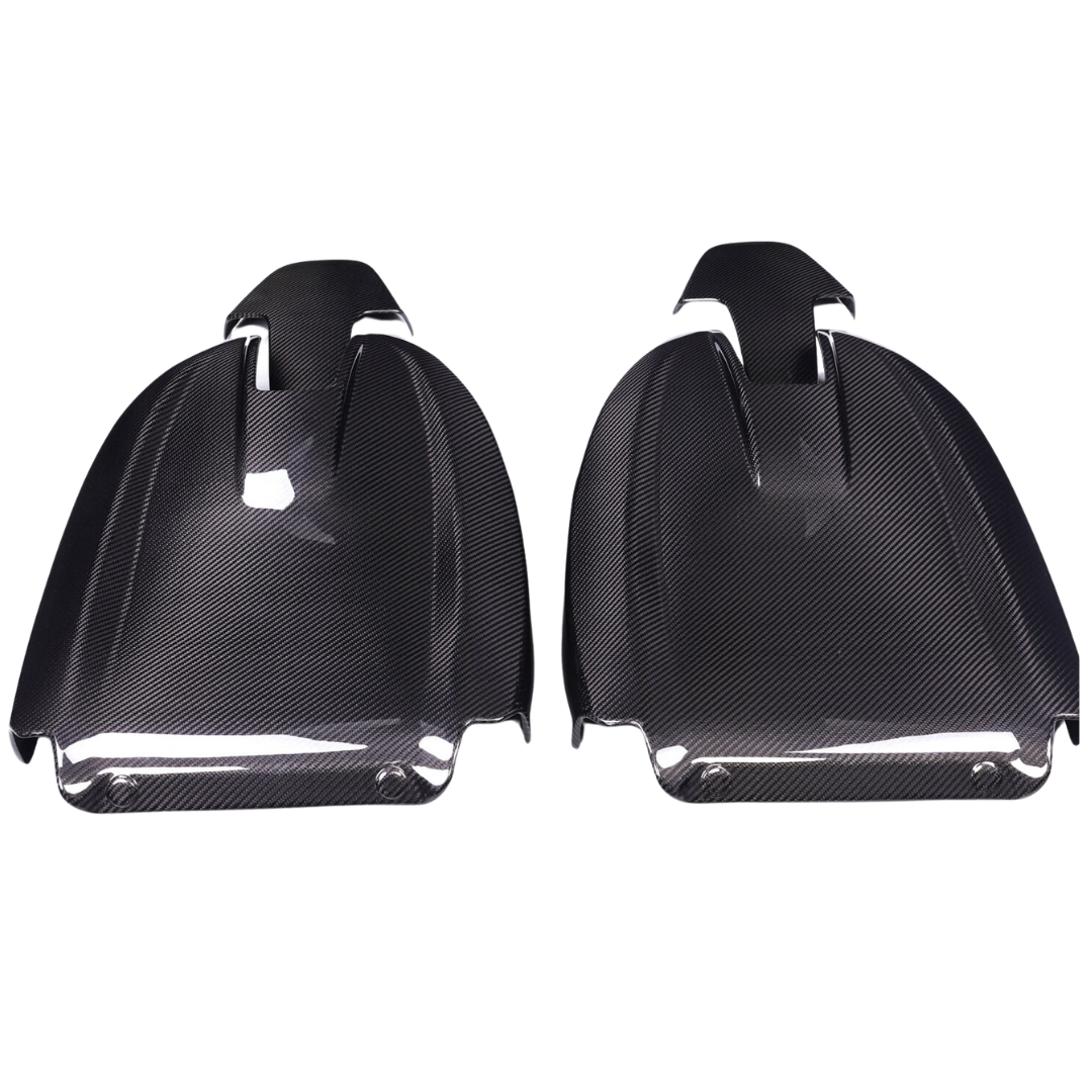 BMW M4 G82 DRY CARBON FIBRE SEAT BACK COVERS 2021+ (4 PCS)