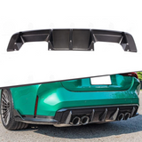 BMW M3/M4 G8X DRY CARBON FIBRE OEM STYLE REAR DIFFUSER 2021+