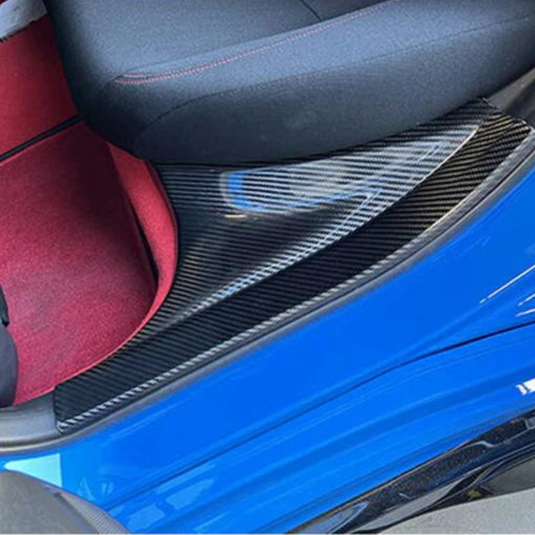 R Rear Rocker Scuff Plate Carbon Fibre Rear Scuff Plates for Honda Civic Type-R FL5 – Carbon Craze