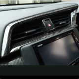 Dry Carbon Fibre Front Air Conditioner Cover for Honda Civic Type-R FK8