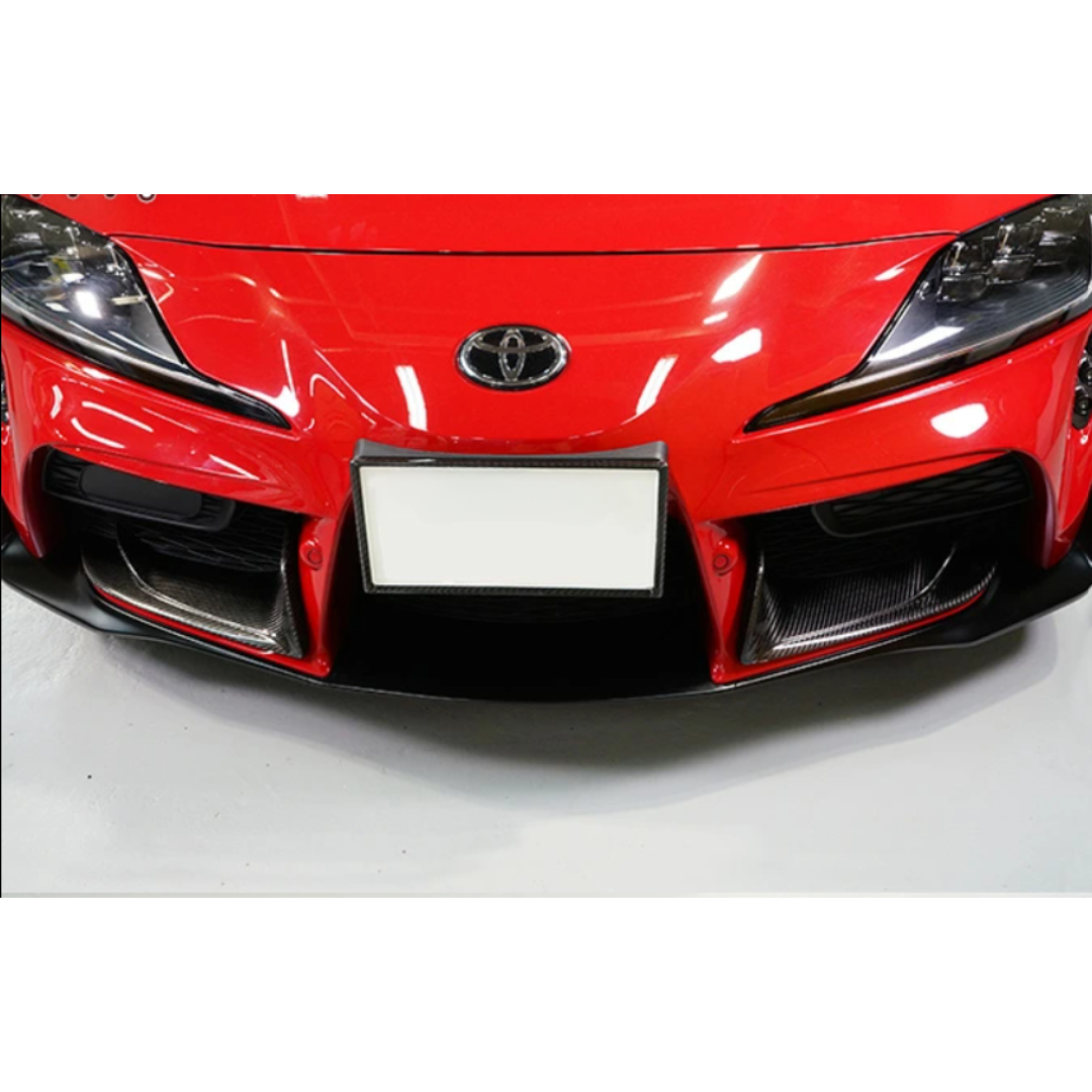 Toyota Supra A90 Dry Carbon Fibre Front Duct Garnish (SET OF 2)