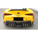 Toyota Supra A90 Carbon Fibre Man Ray Rear Bumper Diffuser 2019+