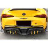 Toyota Supra A90 Carbon Fibre Man Ray Rear Bumper Diffuser 2019+