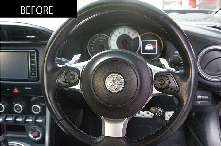 Dry Carbon Fibre 3 Piece Steering Cover – Toyota GR86 / Subaru BRZ