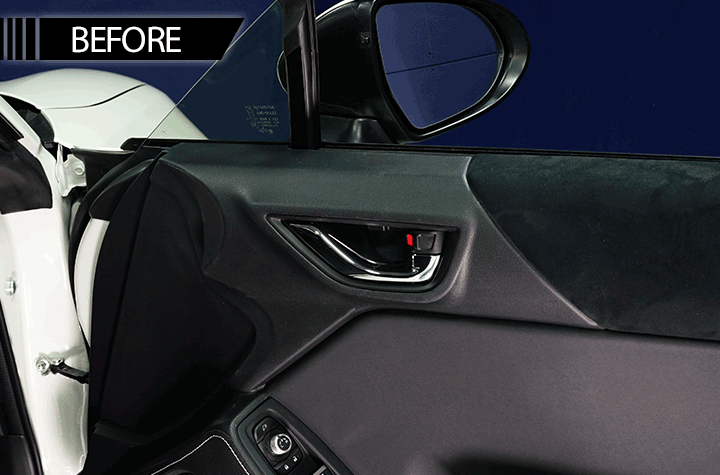 Dry Carbon Fibre Inner Door Trim Cover (Pair) - Toyota GR86 / Subaru BRZ